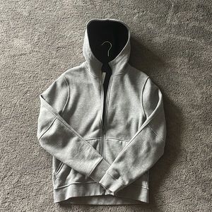 Lululemon grey zip up hoodie
